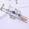 Headgear Spring And Summer High-End Hairpin, Women'S Adult Hairpin Alloy Paint Summer Disc Hair Ponytail Horn Clip