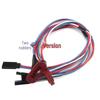 MPX8 Servo Quick Release Connector: 60-Core 8-Pin Extension Cable for 2/3-Servo, 20AWG Heat-Resistant Silicone Wire