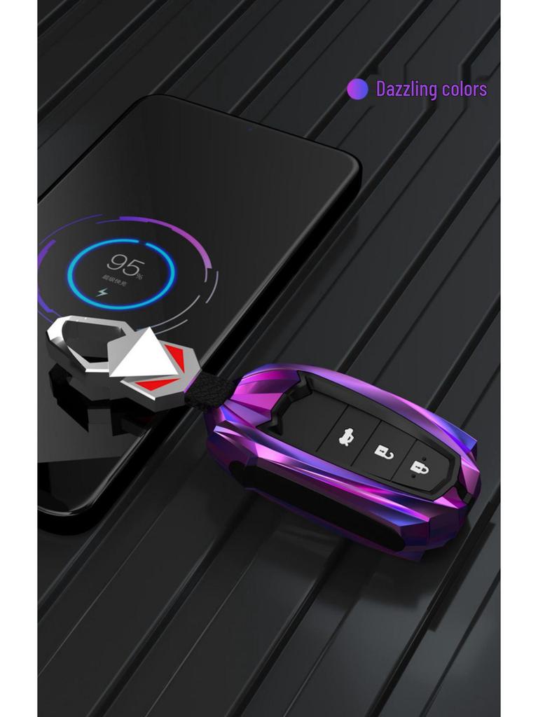 Toyota Yaris X Vios FS Metal Key Case for Men