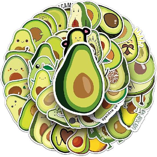 Daily Kitchen Stickers,50pcs Baking Stickers,Kitchen Sticker, Pot Sticker,for Water Bottle,Waterproof Vinyl for Laptop Computer Phone Bumper