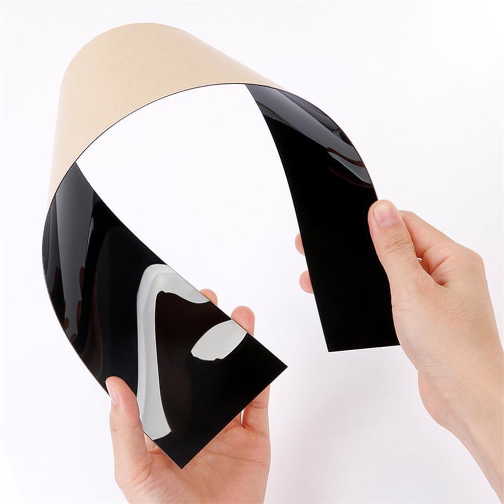 10pcs Glossy Black Pillar Posts Door Window Cover Trim For TOYOTA RAV4 2019-2023