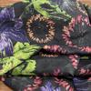 1yard High quality New Style ramie fabric flower Painting telas Fashion cheongsam Gown Dress fabrics for clothing