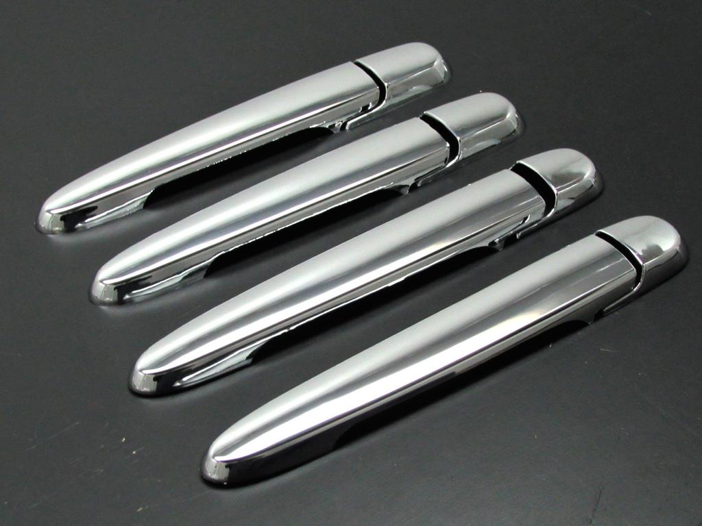 BRIGHTZ Chrome Door Handle Covers and Knobs Set C for Tanto Custom Compatible with and 610 Tanto Customs LA600S/LA610S [TNT600-NOBU-FS-AD2AE0FG2] LA,