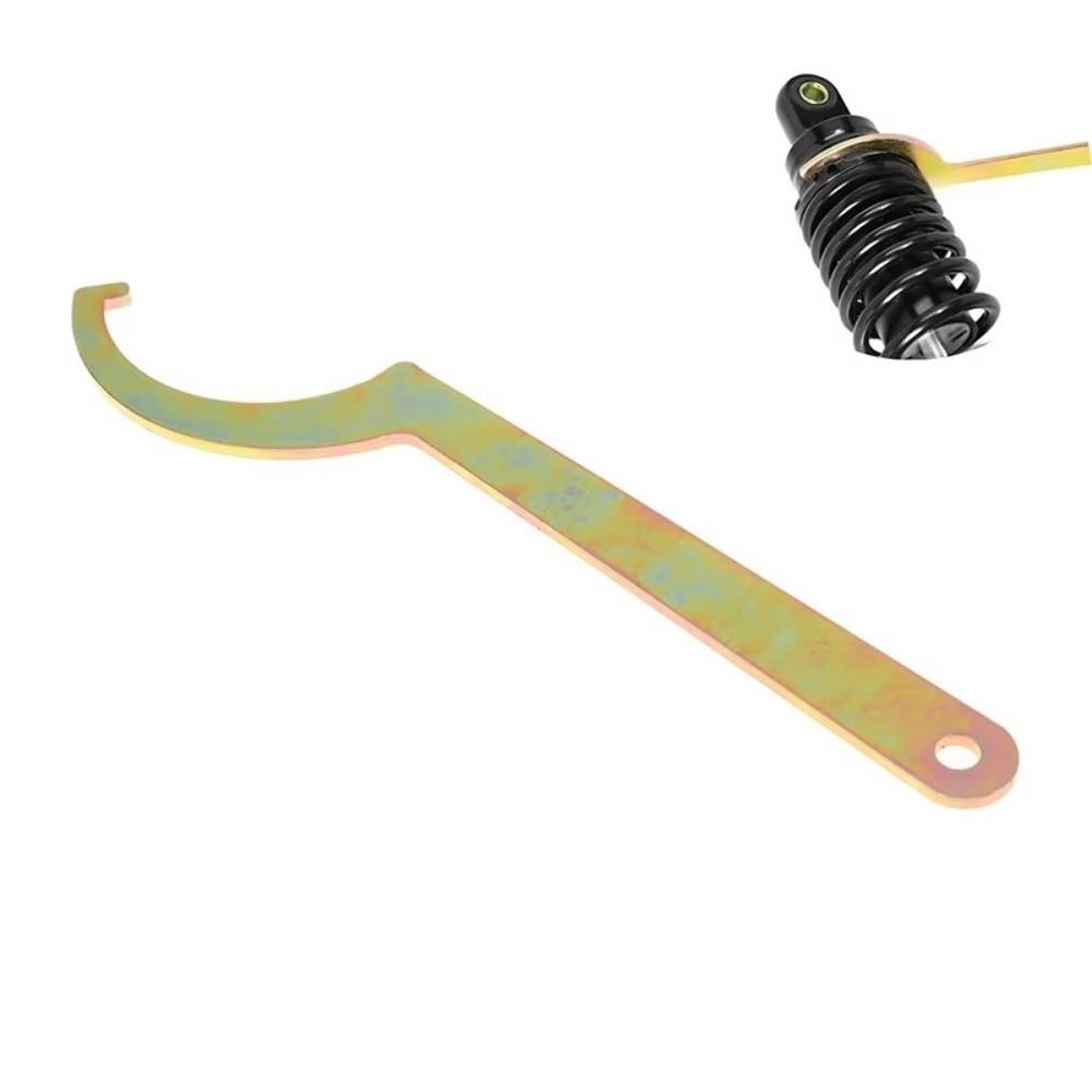 Hook Design Shock Absorbe Wrench 185mm C Spanner Wrench Spring Adjuster Wrench  Motorcycle Repair