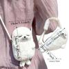 Thickened Cute Seal Shoulder Pouch Soft Adorable Cartoon Seal Handbag Lightweight PP Cotton Crossbody Bag Gifts