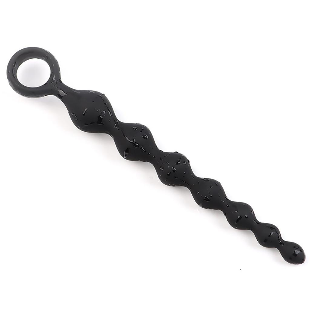 Yemax Anal Plug Silicone Anal Dildo for Beginners Thin Anal Beads Style for Men Adult Toys Adult Goods for Women Anal Goods Anal Expansion Anal