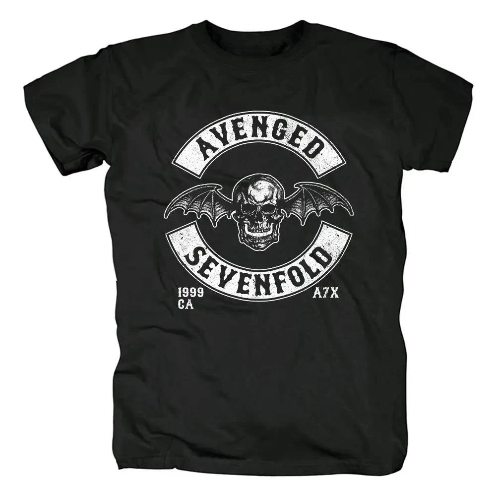 

Hot Sale Avenged Sevenfold Rock T-Shirt Women Men Harajuku Metalcore Hip Hop Streetwear Heavy Metal Loose Casual Oversized Top Summer New Tee XXXL зелений