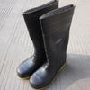 Waterproof Non slip High Top Rain Boots Garden Shoes Construction Site Miner (43)