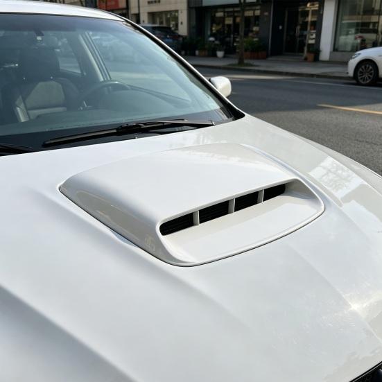 Car Hood Scoop Sticker ABS Fake Air Vent for Exterior Decoration Universal Fit Sporty
