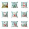 Christmas Themed Pillowcases Car Accessories Office Santa Claus Living Room Sofa Home Pillowcases