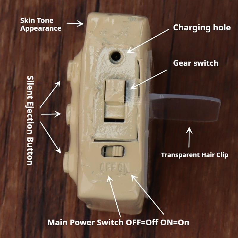 Działo trzy lufowe: Wystrzeliwuje kule ognia i płomienie Fajny magiczny rekwizyt