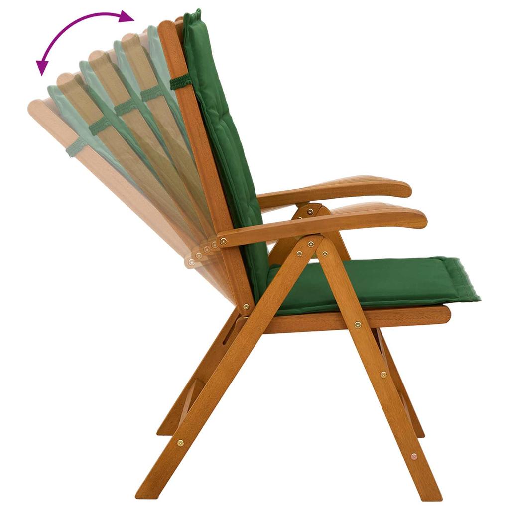 3 Piece Outdoor Dining Set Natural Solid Acacia Wood