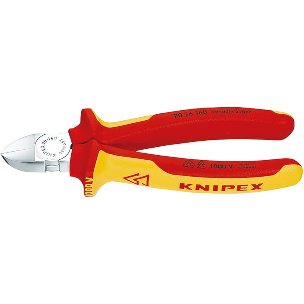 Knipex (Knipex) insulated oblique nipper 1000V 7026-160