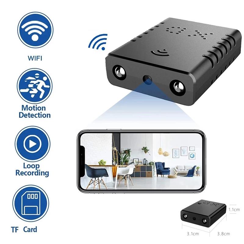 XD Pro Mini Camera Full HD 1080P WiFi 2.4G Night Vision Remote Security Monitoring Home Protection Waterproof Video Recorder