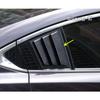 For Mazda6 Mazda 6 Atenza 2014 2015 2016 2017 2018  Sticker Cover Rear Spoiler Side Triangle Wing Window Bezel Trim Frame