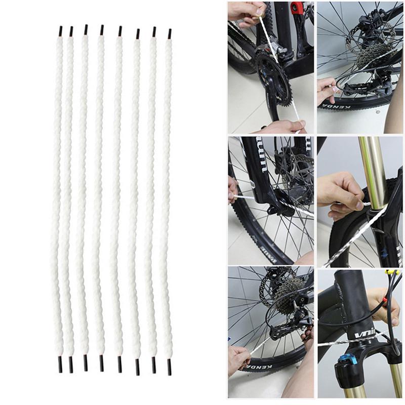 8pcs Wash Decontamination Gear Floss Portable Bicycle Chain Flywheel