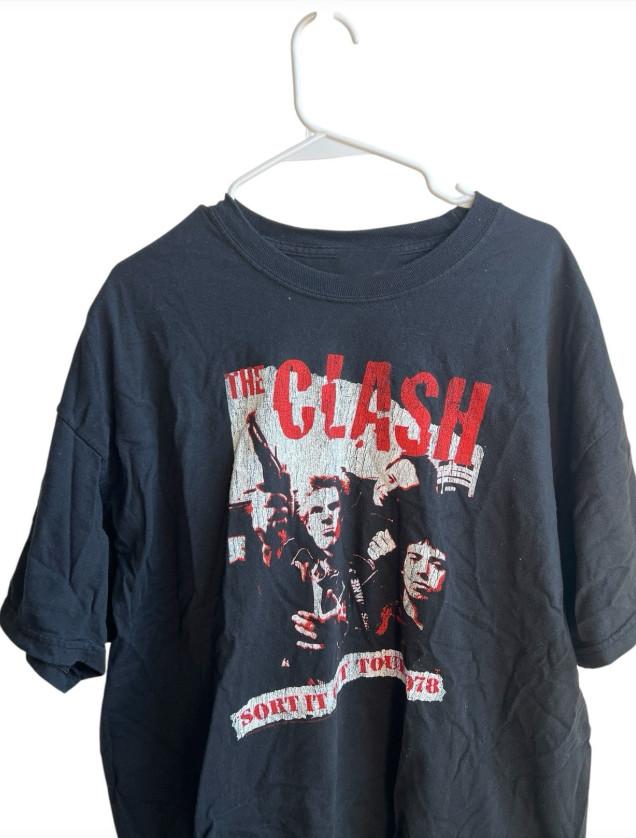 Разберись The Clash Футболка унисекс с коротким рукавом S-5XL GE473 Футболка унисекс S