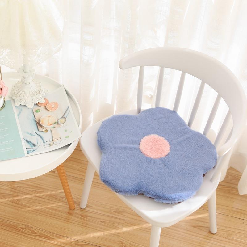 Fresh Colorful Daisy Flower Plush Pillow Toy Soft Cartoon Plant Stuffed Doll Chair Cushion Car Pillow Kids Lovers Birthday Gift