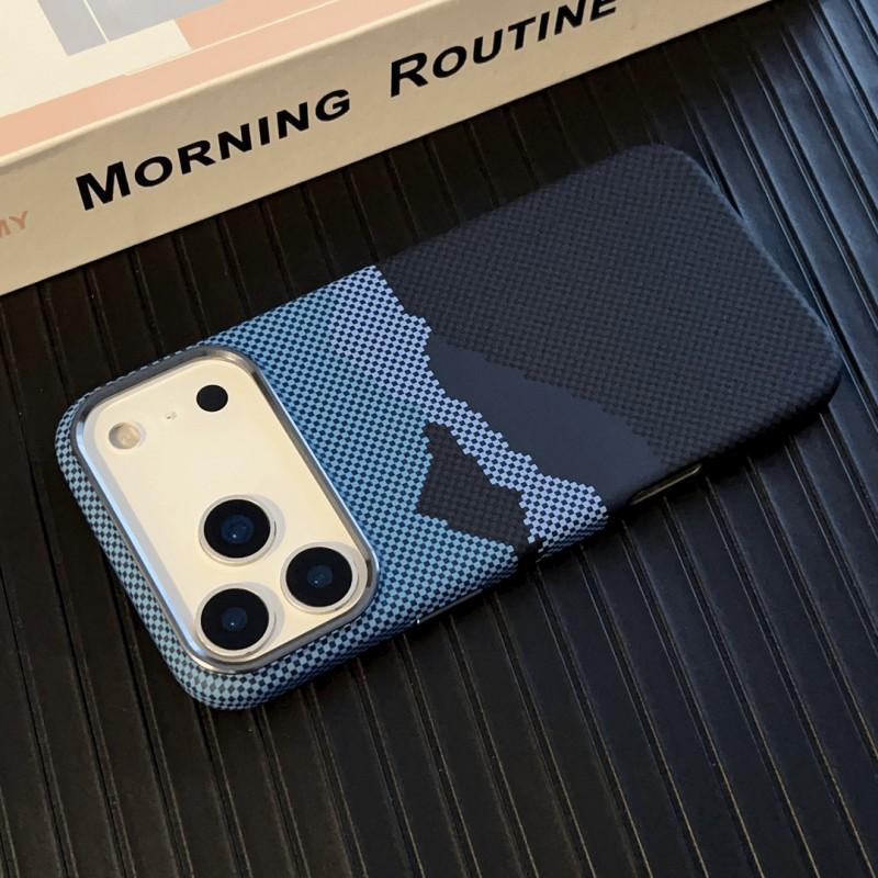 IPhone 17 PROMAX Mountain River Kevlar Magnetic Phone Case Suitable Apple 16PM Premium Protective Cover
