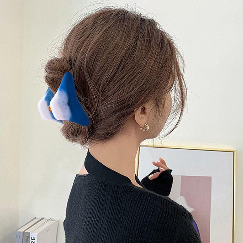 Ornaments for Women Resin Epoxy Silicone Mould Hairpin Mold Shark Hair Pin Hair Claw Clips Mold