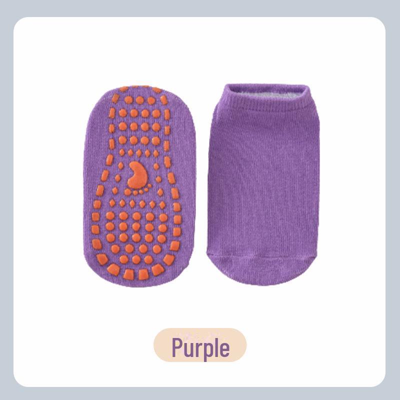Kids' Trampoline Non-Slip Floor Socks - Baby, Toddler Yoga, Playground, Early Education Use