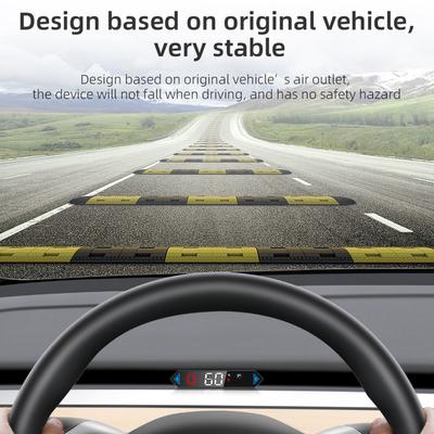 Heads-up-Display-Ersatz für Tesla Model 3/Y 2019–2023 Display Speed ​​Gear Blinkerbatterie