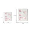 A4/A5 3 Inch Small Card Storage Bowknot Plush Photo Album Binder Photocard Collection Books Loose-Leaf Photocard Holder