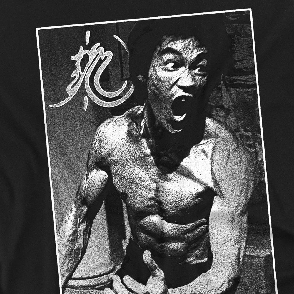 Bruce Lee Unisex Adult Focused Rage T-Shirt