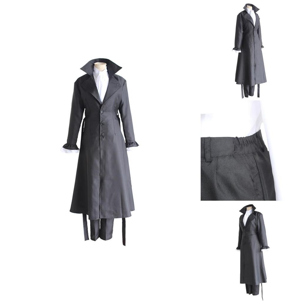 Luxurious Bungo Stray Dogs Ryunosuke Akutagawa Cosplay Costume With Exquisite Workmanship