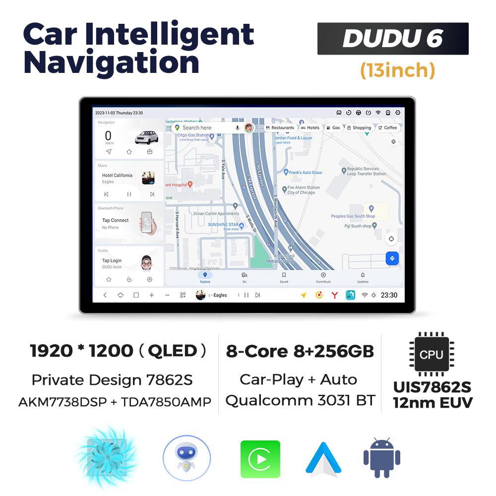 DUDUAUTO DUDU7 Android All In One Universal 13" Car Radio Multimedia Video Player GPS Stereo For Volkswagen Nissan Hyundai Kia