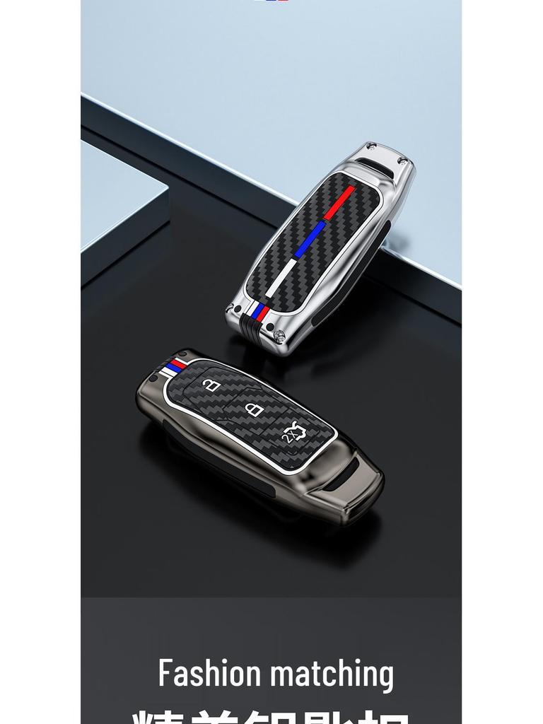 Compatible Key Case for Ford Edge 15/16/17/21, Mondeo, Everest, Plus Models