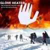Heating Pad Hand Warmer Xmas Gift USB Heated Gloves Pad Winter Warm Five-Finger Gloves Heating Pad Thermal Glove Heating Sheet