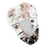 Adjustable Surgical Scrub Caps Ponytail Holder With Buttons Nursing Hats Long Hair Bouffant Floral Print Nurse Caps Women & Men