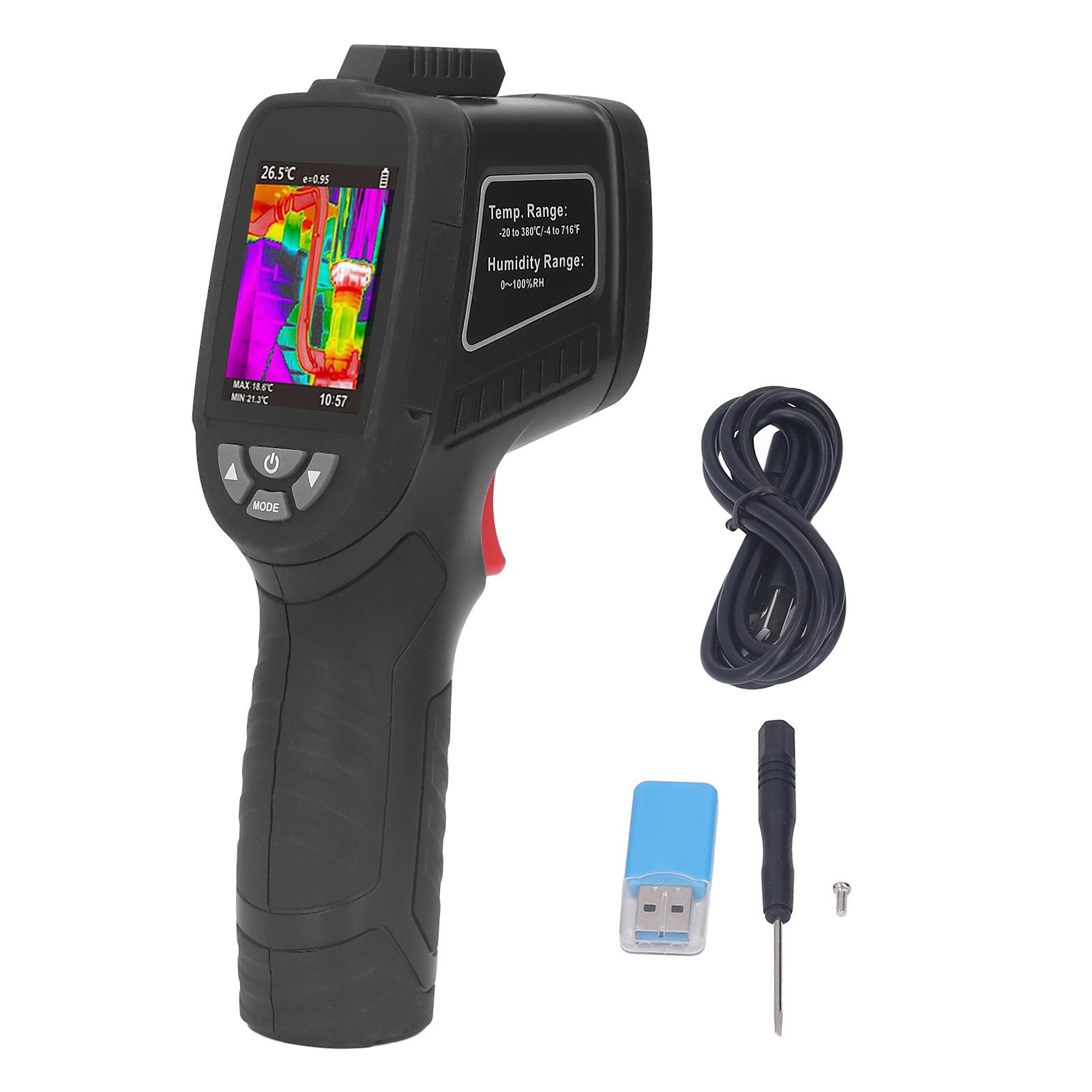 

XE 27 Thermal Imaging Camera 32 X 32 IR Resolution Handheld Thermal Imaging Camera 0.3MP Visible Light Camera