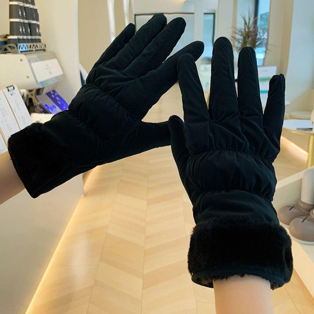 Windproof Cycling Gloves Non-slip Winter Gloves Fashion Riding Gloves