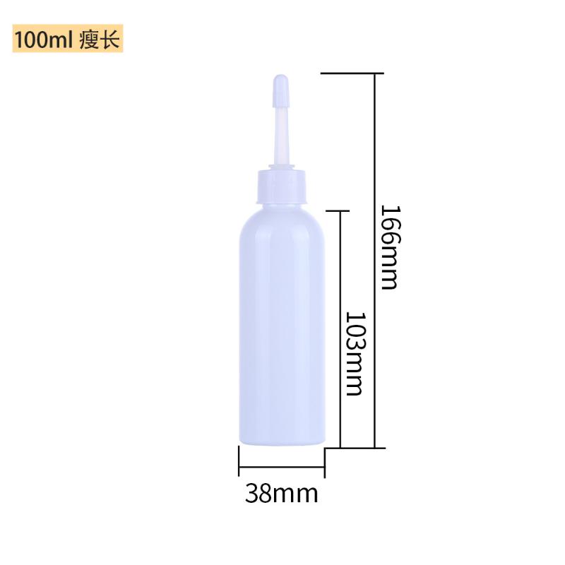 30ml-120ml Empty Leakproof Squeeze Tip Bottle Portable PET Pet Ear Liquid Dispensing Bottle for Travel Use