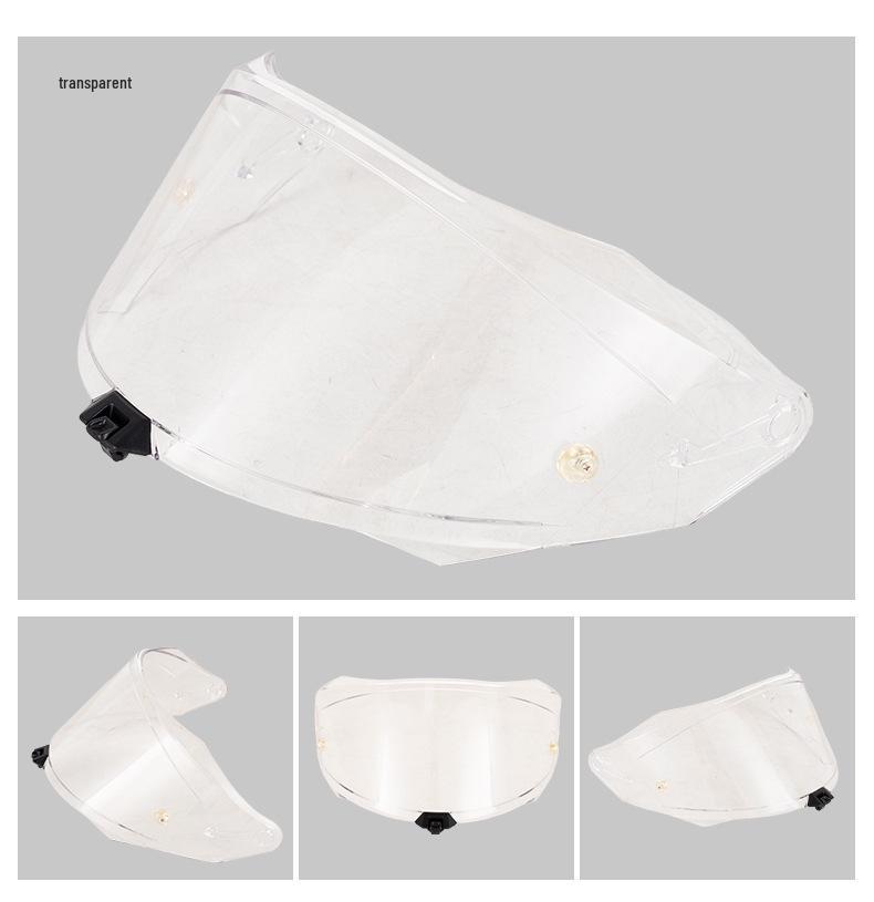 R2R/R2RPRO Motorcycle Helmet Visor - Sun Protection & Safety Accessory