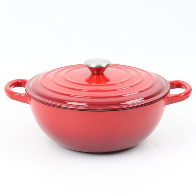 Zhi Shi Cast Iron Enamel Dutch Oven