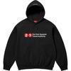 Supreme Bluza z kapturem Zoo York Czarna