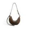 Nischen Halbmondtasche Damen Neue Minimalistische Windtasche Leder Schulter Messenger Bag