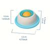 Huisdier Likmat Yoghurt Likplaat Slow Feeder voor Honden & Katten - Interactieve Snackkom, Bevordert Tandgezondheid, Huisdier Likmat