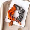 New 100% Natural Real Silk Scarf Fashion Women Summer Beach Small 53*53cm Neck Scarves Shawl Bandana Hijab Pashmina Poncho 2026