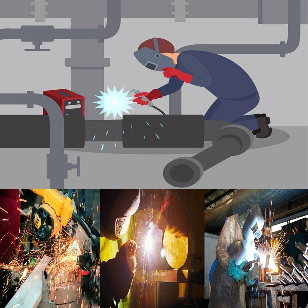 Long Sleeve Welding Work Clothes Flame Retardant Protective Clothing Welding Suit  Welding Work