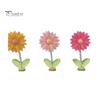Small Car Dashboard Figurine Spring Wobbly Flower Ornament, Shaking Head Sunflower Interior Decor, Cute Decorations for Rearview Mirror And