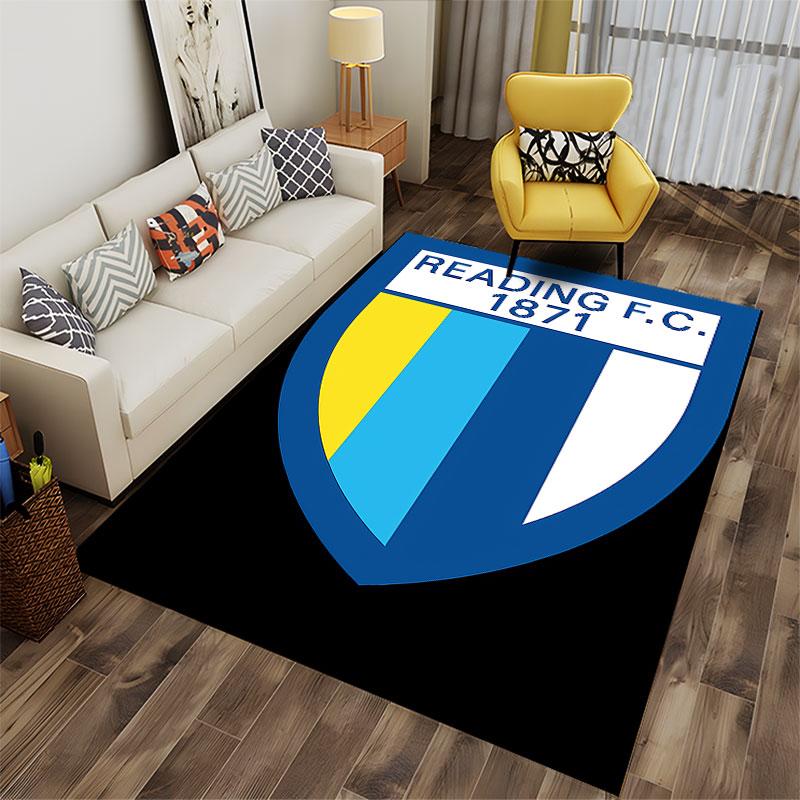 Reading F.C. 1871 Logo Carpet suitable as a non-slip mat for the living room or bedroom sofa