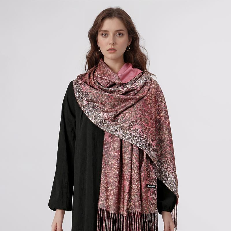 New Ladies Winter Scarf Paisley Printed Cashmere Shawl Scarf Headscarf Shawl and Scarf Women's Echarpe Scarf Luxury Brand