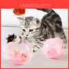 Pet Toy Hamster Rolling Ball Interactive Squeaky Toy For Cats And Kids