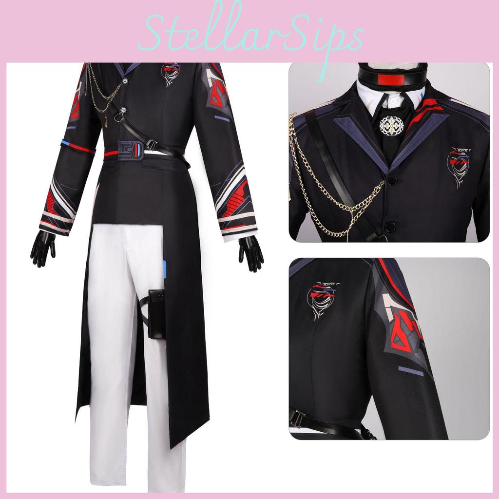 And Deepspace Love Caleb Cosplay Uniform Set Anime Role Play Game Costume