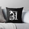 Decorative Modern Living Room Sofa Home Pillow Case Cushion Coversx Halloween  Fall  Blcak  Fear Skeleton