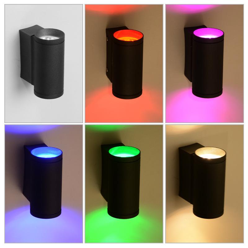 LED 6W 85-265V Modern Style 2 Ends Lighting Wall Lamp Decoration